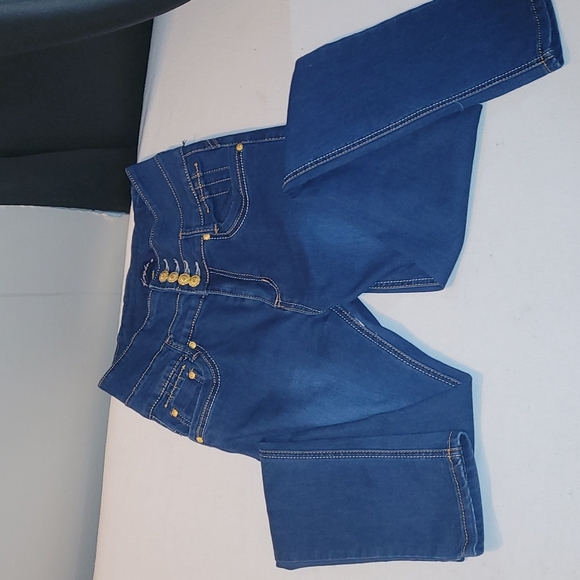 Size 7 high waisted boot cut jeans - Picture 1 of 7